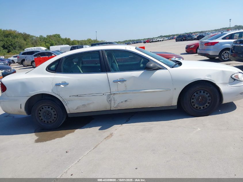2006 Buick Lacrosse Cx VIN: 2G4WC582X61272715 Lot: 43359808