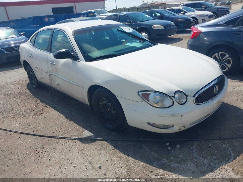 2006 Buick Lacrosse Cx white sedan gasoline 2G4WC582X61272715 photo #1