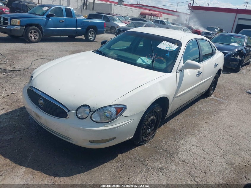 2006 Buick Lacrosse Cx white sedan gasoline 2G4WC582X61272715 photo #3