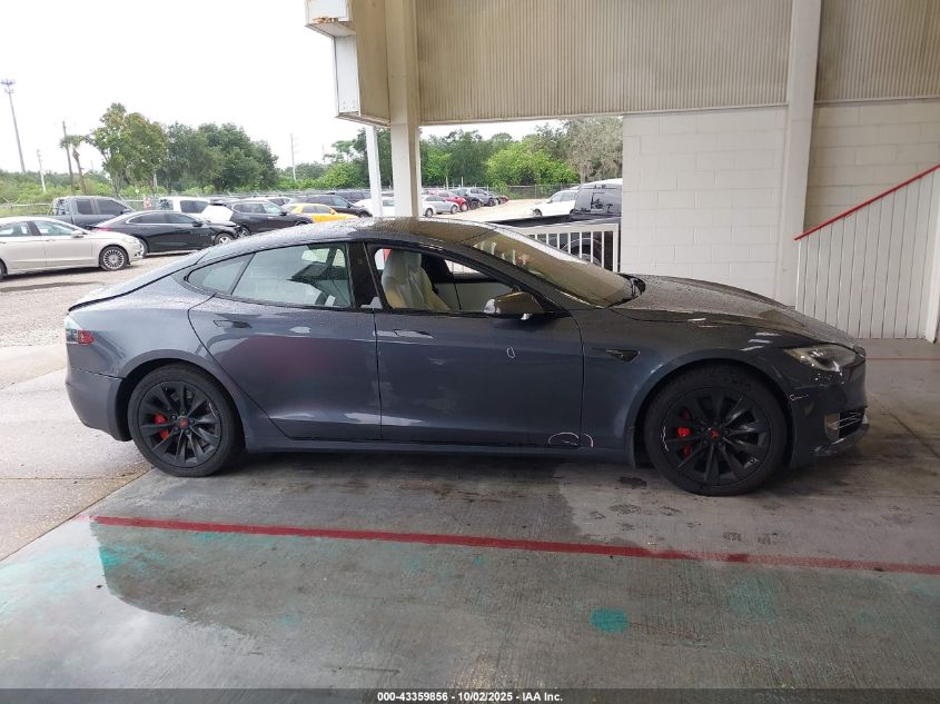 2020 Tesla Model S Performance Dual Motor All-Wheel Drive VIN: 5YJSA1E47LF389197 Lot: 43359856