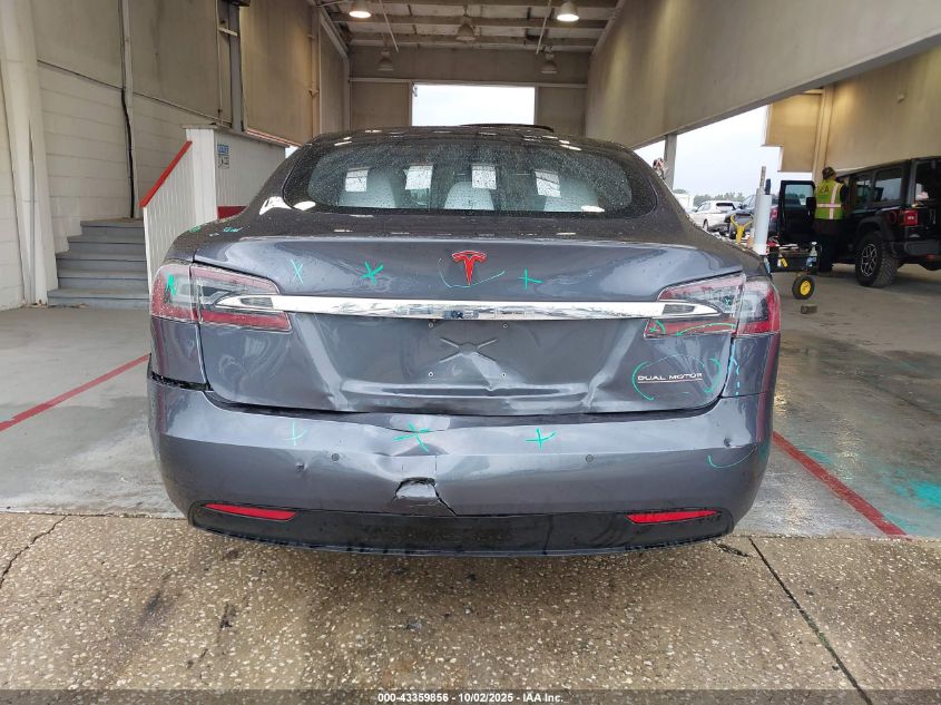 2020 Tesla Model S Performance Dual Motor All-Wheel Drive VIN: 5YJSA1E47LF389197 Lot: 43359856