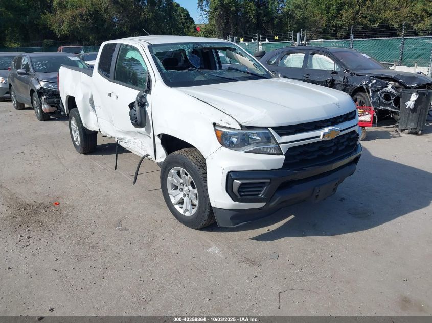 2021 CHEVROLET COLORADO 2WD  LONG BOX LT - 1GCHSCEA3M1200385