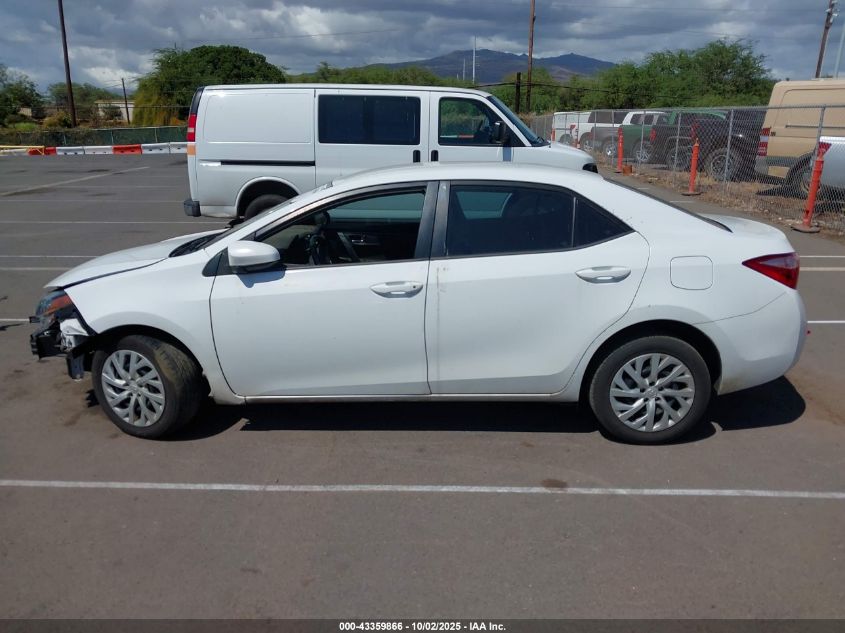 2019 Toyota Corolla Le VIN: 5YFBURHEXKP901502 Lot: 43359866