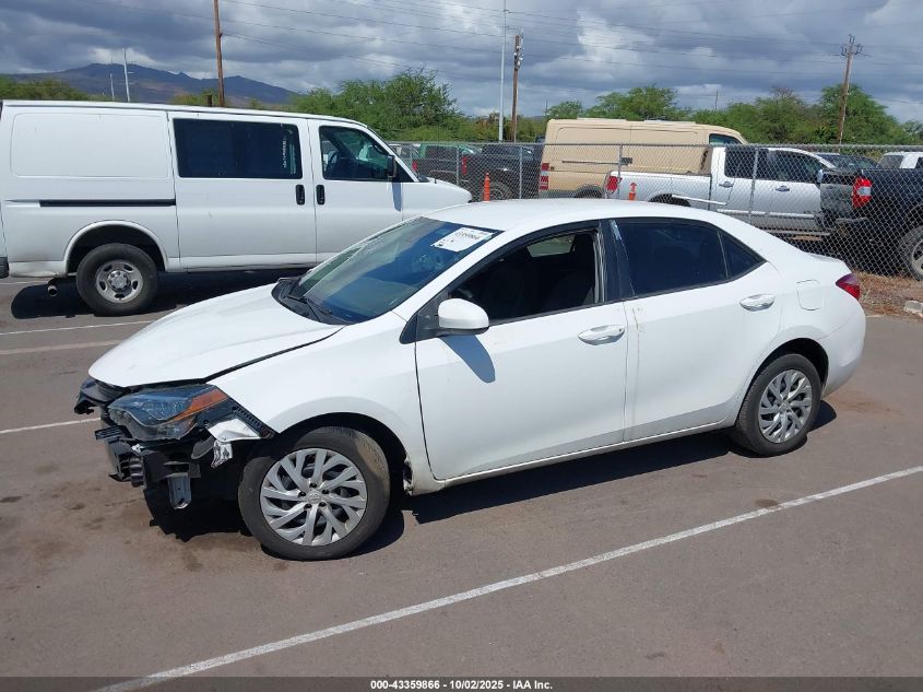 2019 Toyota Corolla Le VIN: 5YFBURHEXKP901502 Lot: 43359866