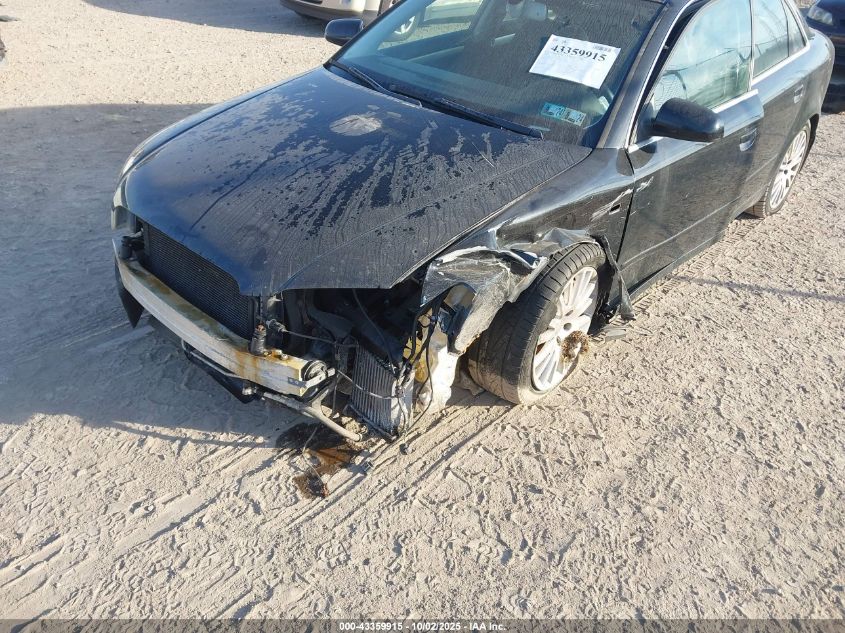 2006 Audi A4 2.0T VIN: WAUDF78E06A222479 Lot: 43359915