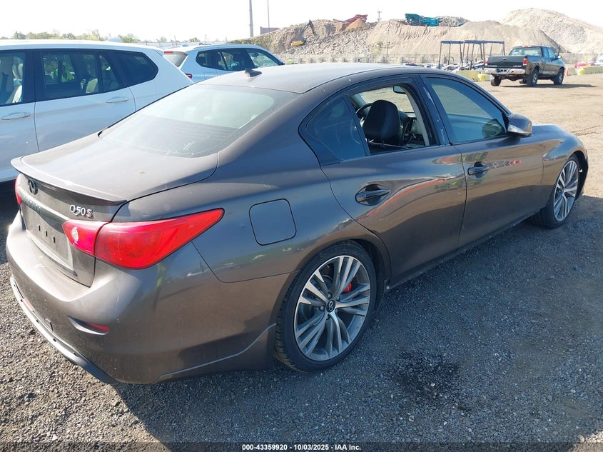 2016 INFINITI Q50 3.0T RED SPORT 400 - JN1FV7AR5GM451254