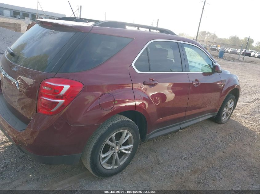 2017 Chevrolet Equinox Lt VIN: 2GNALCEK7H1556210 Lot: 43359921