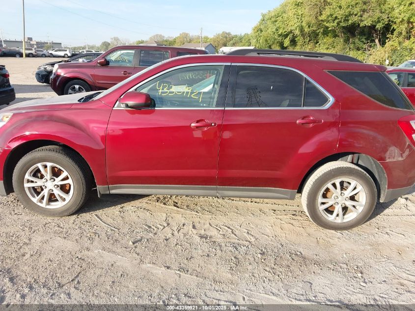 2017 Chevrolet Equinox Lt VIN: 2GNALCEK7H1556210 Lot: 43359921