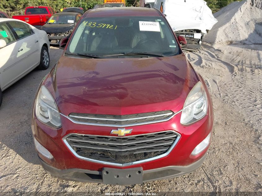 2017 Chevrolet Equinox Lt VIN: 2GNALCEK7H1556210 Lot: 43359921