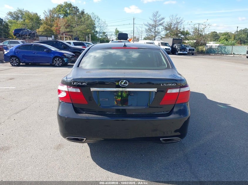2007 Lexus Ls 460 VIN: JTHBL46F475046641 Lot: 43359935