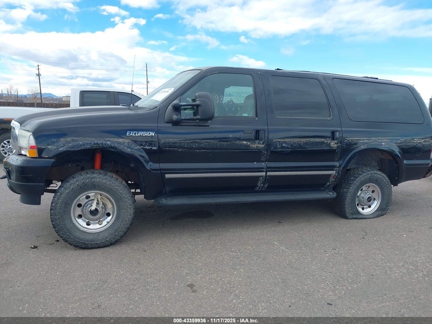 2003 Ford Excursion Limited VIN: 1FMNU43S73ED39419 Lot: 43359936