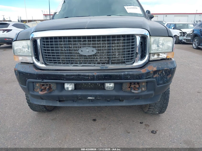 2003 Ford Excursion Limited VIN: 1FMNU43S73ED39419 Lot: 43359936