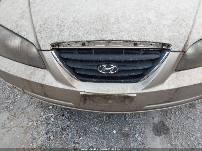 2005 Hyundai Elantra Gls/Gt VIN: KMHDN46D55U950645 Lot: 43359948