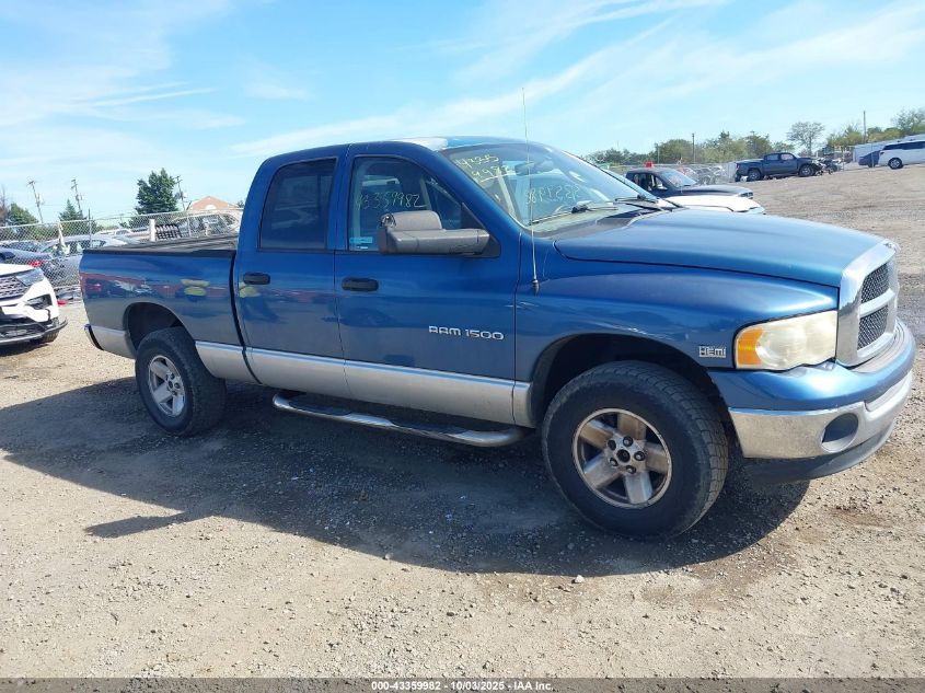 2003 Dodge Ram 1500 Slt/Laramie/St VIN: 1D7HU18D73S299750 Lot: 43359982