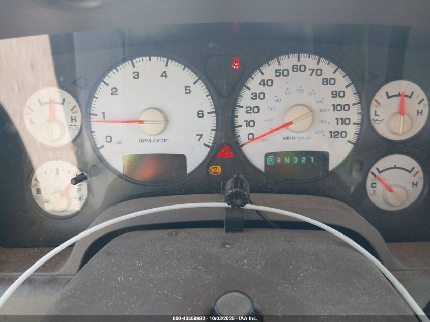 2003 Dodge Ram 1500 Slt/Laramie/St VIN: 1D7HU18D73S299750 Lot: 43359982