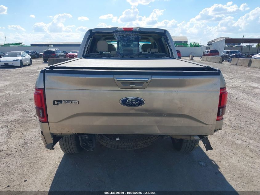 2017 Ford F-150 Lariat VIN: 1FTEW1EP9HKD58309 Lot: 43359989