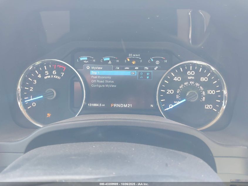 2017 Ford F-150 Lariat VIN: 1FTEW1EP9HKD58309 Lot: 43359989