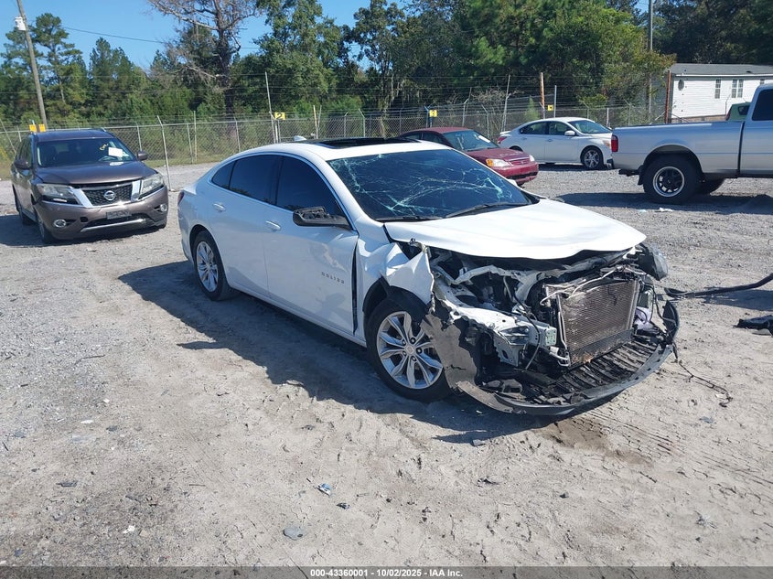 2021 CHEVROLET MALIBU FWD LT - 1G1ZD5ST0MF064440