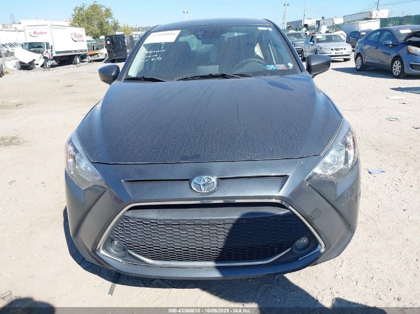 2020 Toyota Yaris Le VIN: 3MYDLBYV4LY704010 Lot: 43360010