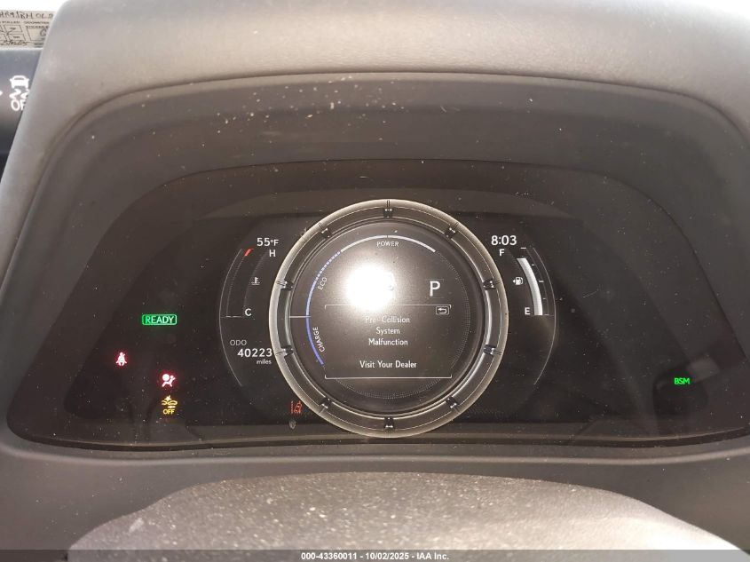 2020 Lexus Ux 250H F Sport VIN: JTHR9JBH0L2022111 Lot: 43360011