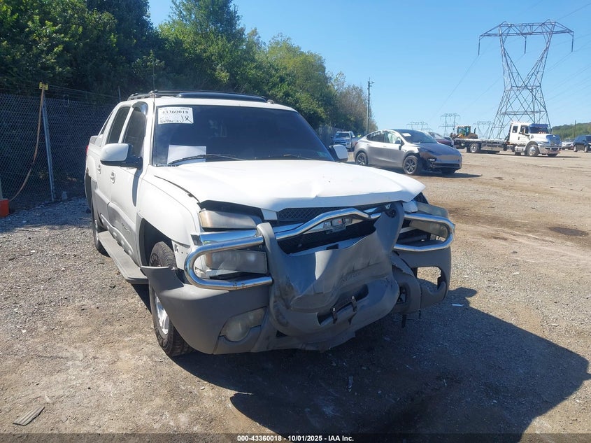 2002 Chevrolet Avalanche 1500 VIN: 3GNEK13T72G151130 Lot: 43360018