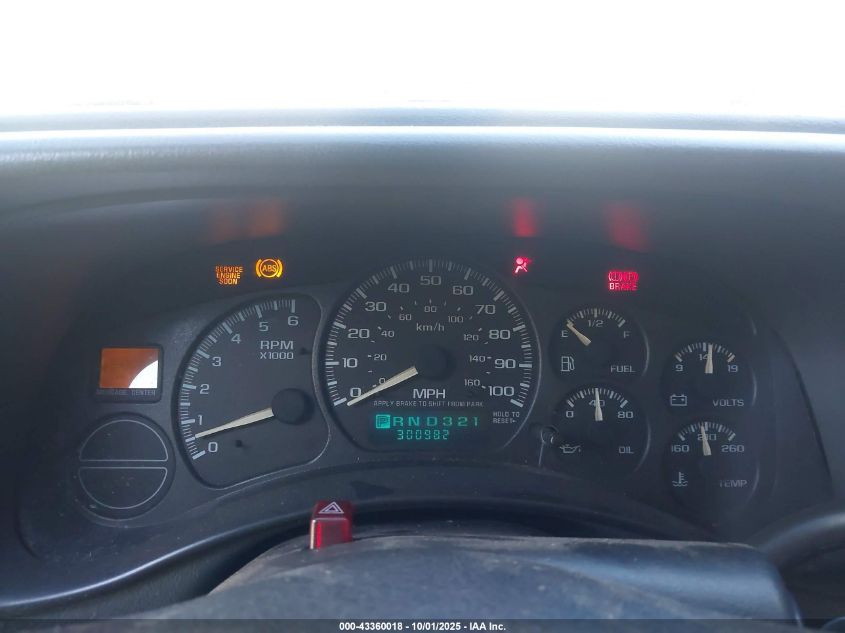 2002 Chevrolet Avalanche 1500 VIN: 3GNEK13T72G151130 Lot: 43360018