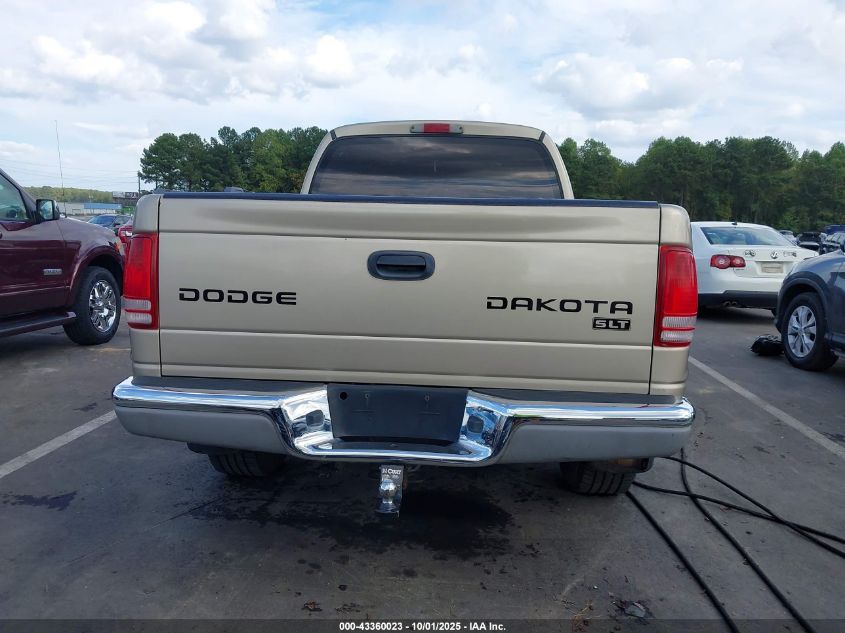 2004 Dodge Dakota Slt VIN: 1D7HG48N84S545305 Lot: 43360023