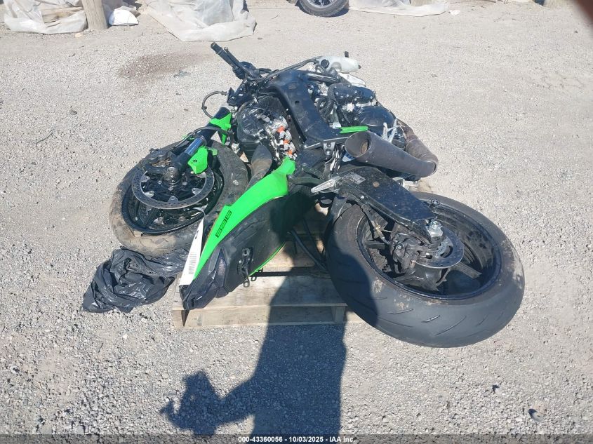 2025 Kawasaki Zx636 K VIN: JKBZXJK14SA009057 Lot: 43360056