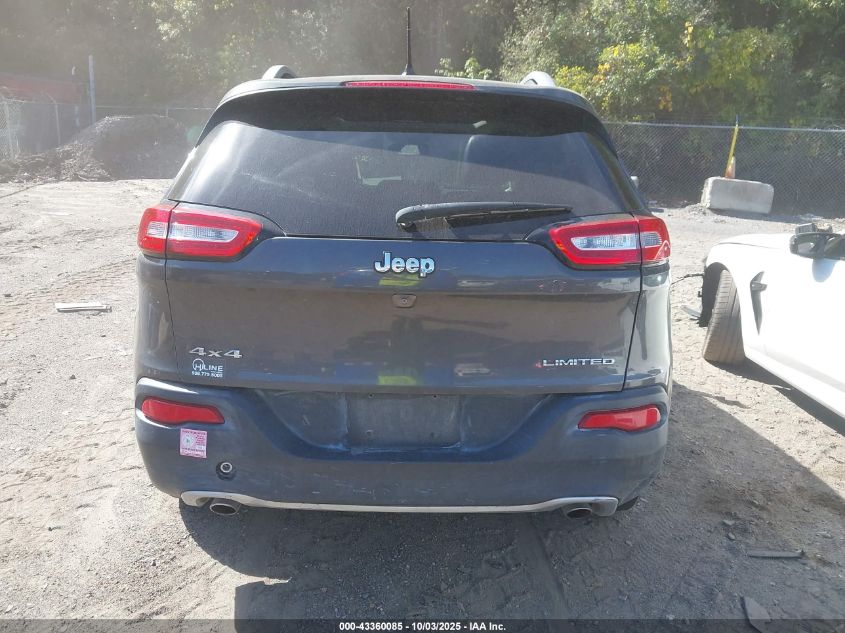 2014 Jeep Cherokee Limited VIN: 1C4PJMDS1EW266579 Lot: 43360085