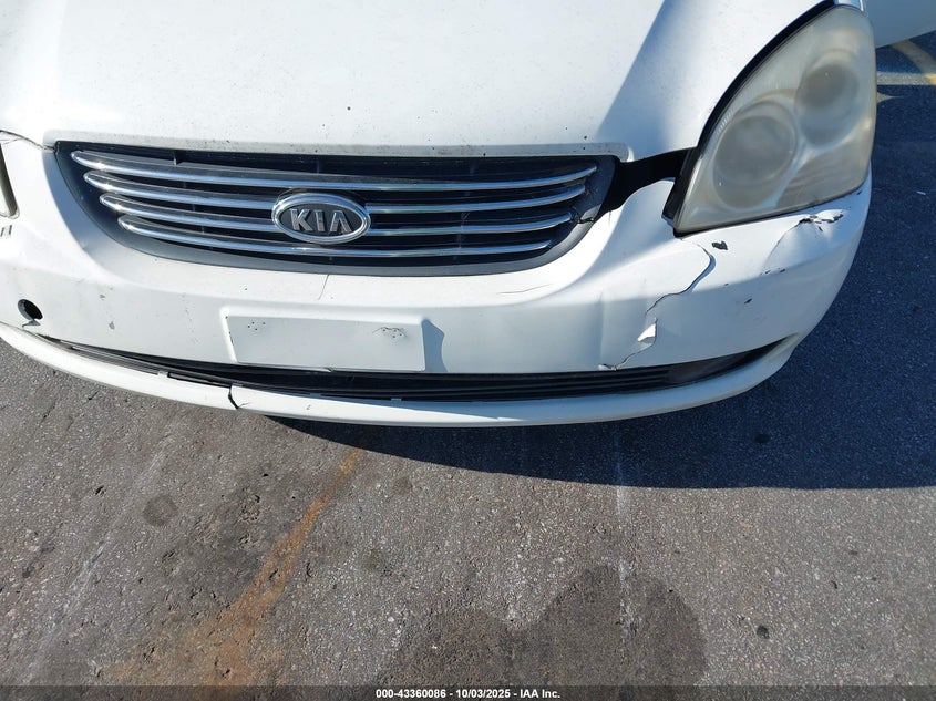 2007 Kia Optima Lx V6 VIN: KNAGE124075104410 Lot: 43360086