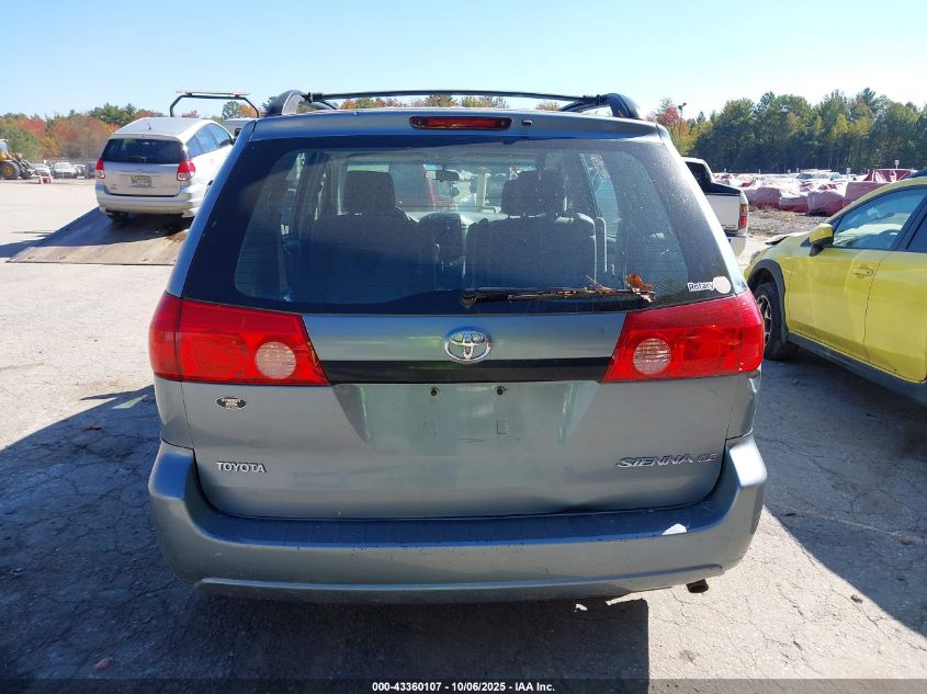 2008 Toyota Sienna Ce/Le VIN: 5TDZK23CX8S148748 Lot: 43360107