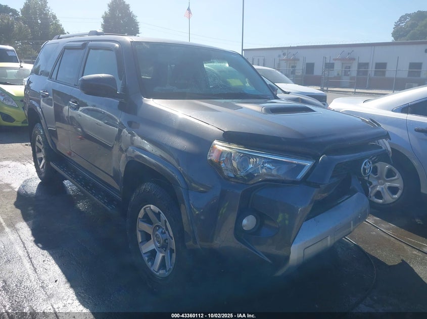 2014 TOYOTA 4RUNNER TRAIL - JTEBU5JR0E5188483