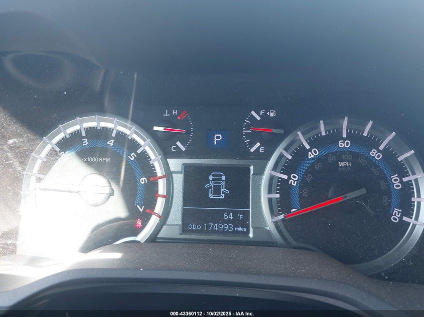 2014 TOYOTA 4RUNNER TRAIL - JTEBU5JR0E5188483