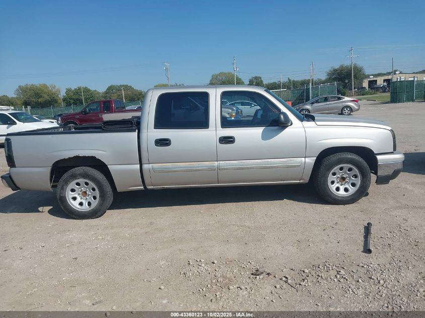 2006 Chevrolet Silverado 1500 Ls VIN: 2GCEC13V961339833 Lot: 43360123
