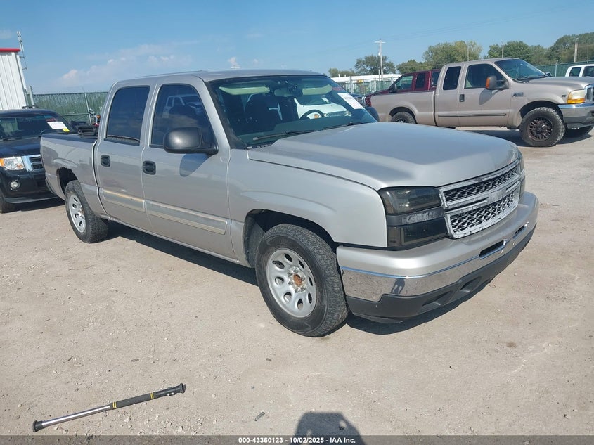 2GCEC13V961339833 2006 Chevrolet Silverado 1500 Ls auction photo 1