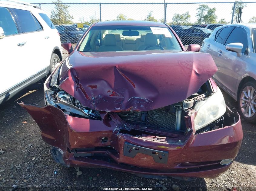 2008 Lexus Es 350 VIN: JTHBJ46G382266306 Lot: 43360124