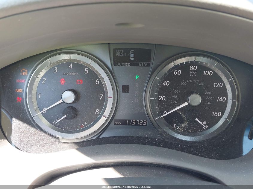 2008 Lexus Es 350 VIN: JTHBJ46G382266306 Lot: 43360124