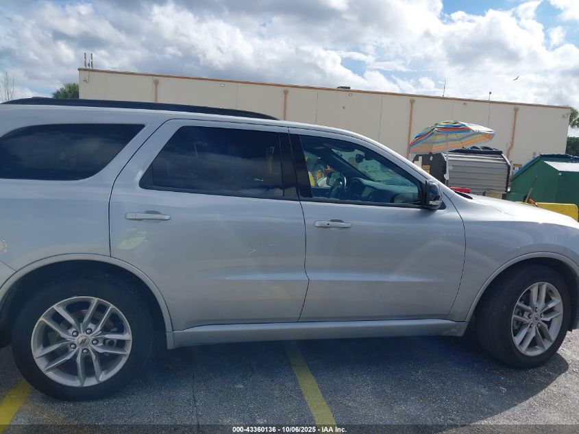 2024 Dodge Durango Gt Plus Rwd VIN: 1C4RDHDG1RC189755 Lot: 43360136