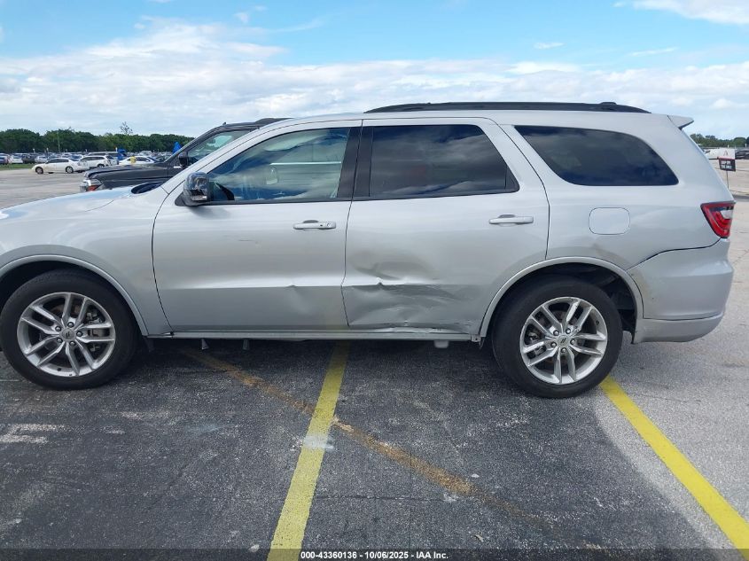 2024 Dodge Durango Gt Plus Rwd VIN: 1C4RDHDG1RC189755 Lot: 43360136