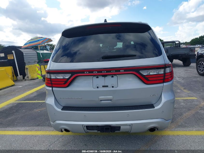 2024 Dodge Durango Gt Plus Rwd VIN: 1C4RDHDG1RC189755 Lot: 43360136