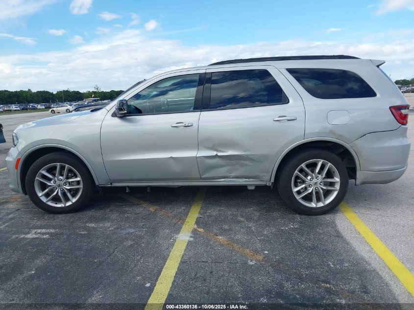 2024 Dodge Durango Gt Plus Rwd VIN: 1C4RDHDG1RC189755 Lot: 43360136
