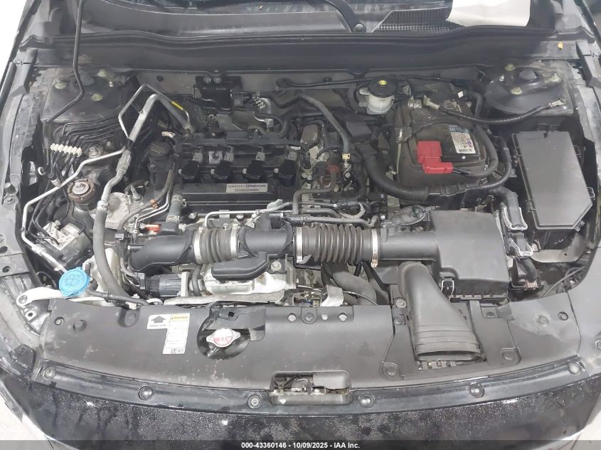 2018 Honda Accord Ex-L VIN: 1HGCV1F55JA050848 Lot: 43360146