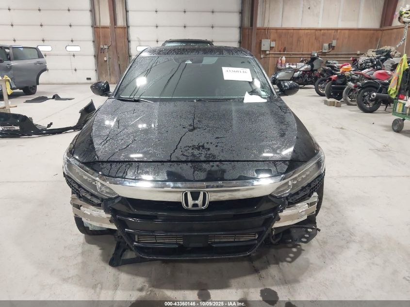 2018 Honda Accord Ex-L VIN: 1HGCV1F55JA050848 Lot: 43360146
