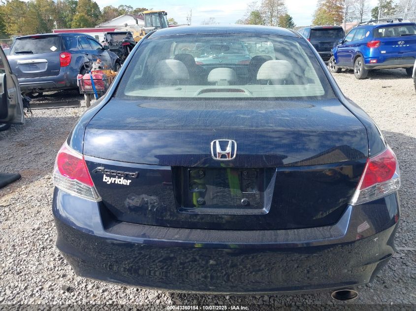 2009 Honda Accord 2.4 Lx-P VIN: 1HGCP26419A191516 Lot: 43360154
