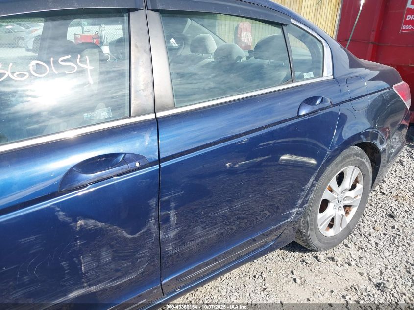 2009 Honda Accord 2.4 Lx-P VIN: 1HGCP26419A191516 Lot: 43360154