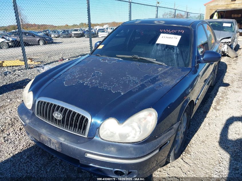 2004 Hyundai Sonata Gls/Lx VIN: KMHWF35H04A916939 Lot: 43360179