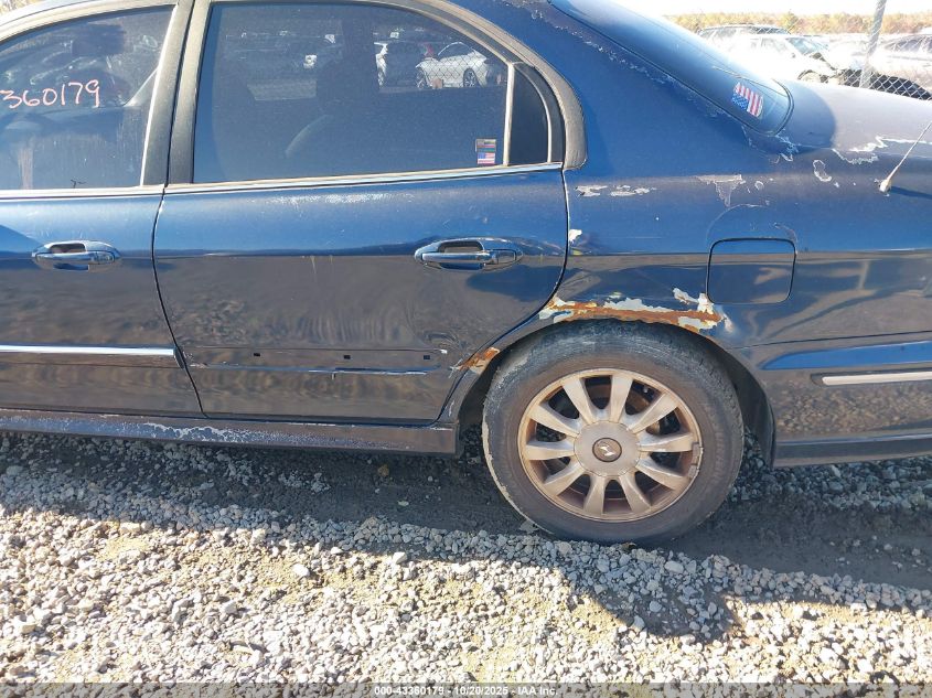 2004 Hyundai Sonata Gls/Lx VIN: KMHWF35H04A916939 Lot: 43360179