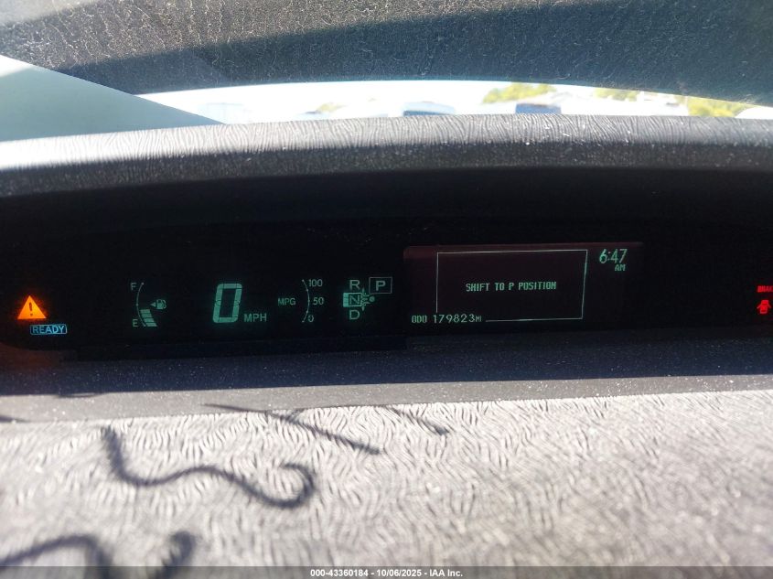 2011 Toyota Prius Four VIN: JTDKN3DU0B1412005 Lot: 43360184