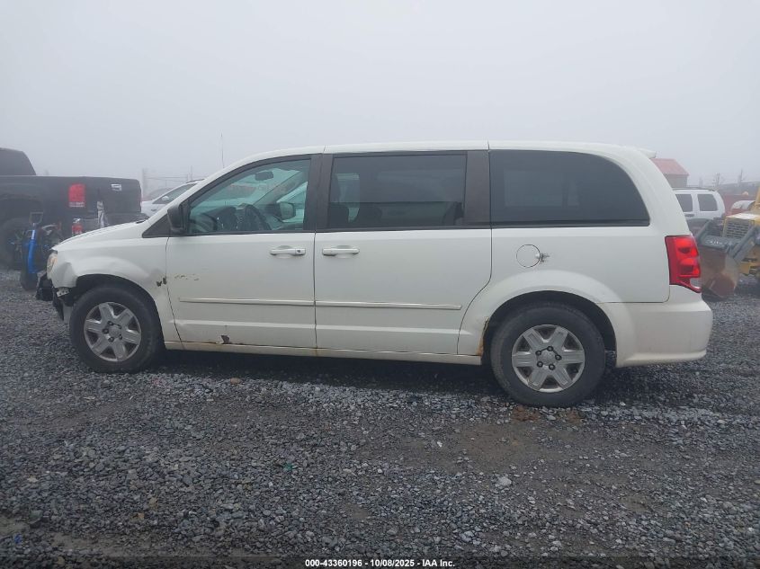 2011 Dodge Grand Caravan Express VIN: 2D4RN4DG0BR778902 Lot: 43360196