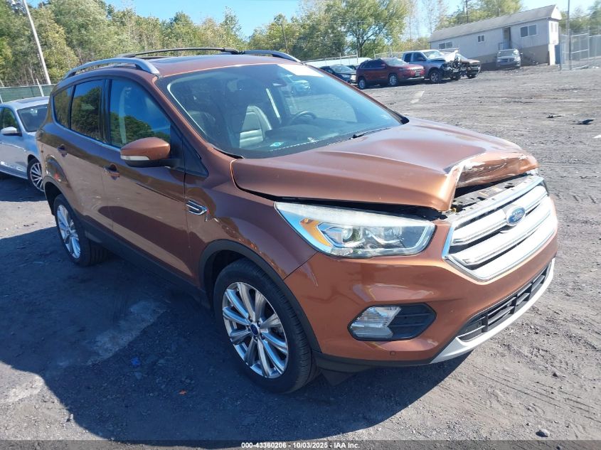 2017 FORD ESCAPE TITANIUM - 1FMCU9JD5HUA87630